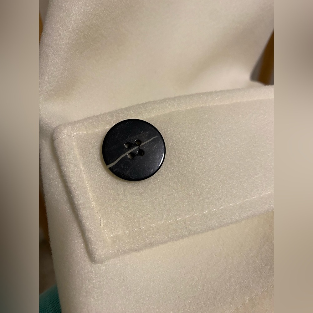NWT Wool Look Longline Trench Coat - Picture 9 of 16